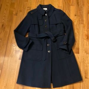 Ann Taylor loft green coat medium